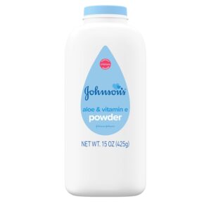 Johnson's Baby Powder with Aloe & Vitamin E 15 Oz
