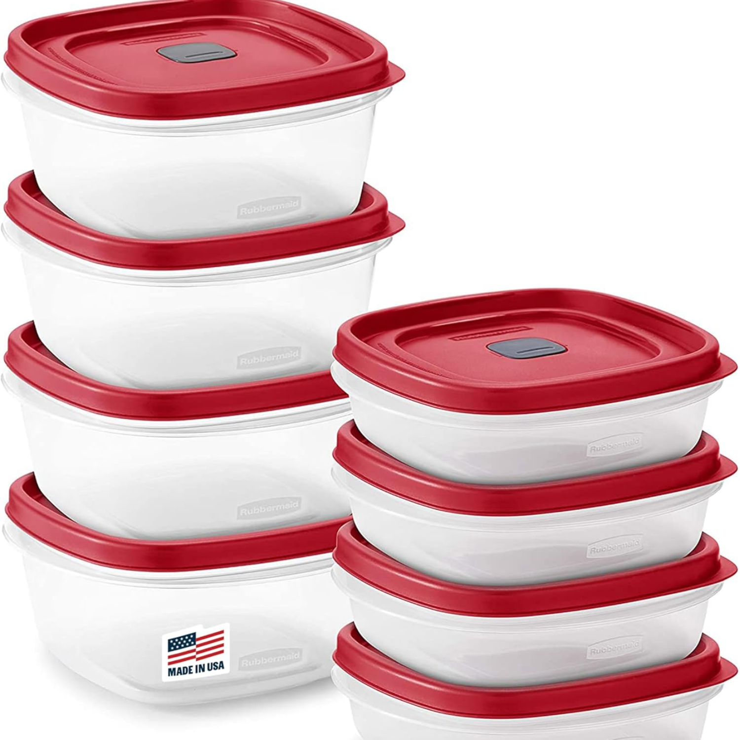 Rubbermaid 16-Piece BPA-Free Plastic Food Storage Set
